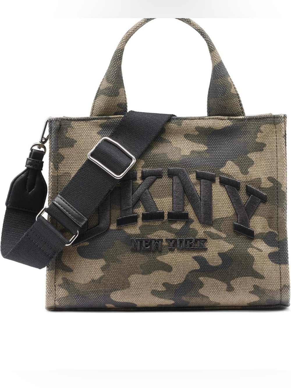 NEW DKNY Camo Handbag